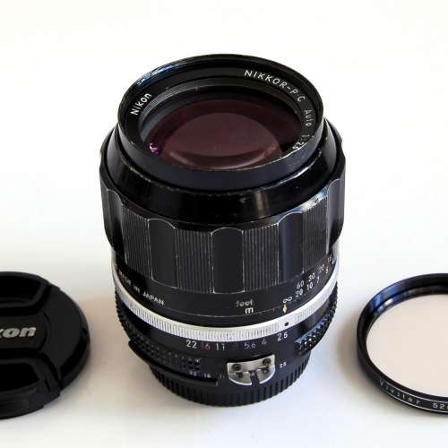 Nikon 105mm F2.5 Nikkor P.C  原裝Nikon AI- mount