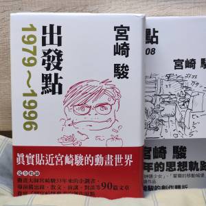 全新) 2本 宮崎駿 ~ 動畫研究書刊