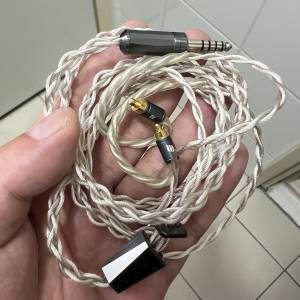 個人閒置effect audio cadmus 4.4插頭跟mmcx和pe插針耳機升級線