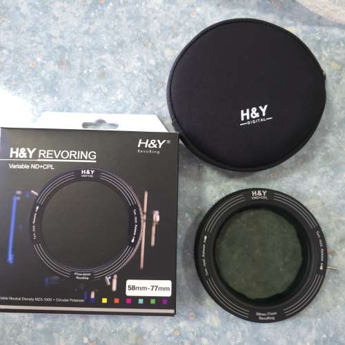 H&Y RevoRing VND+CPL 58mm-77mm 濾鏡
