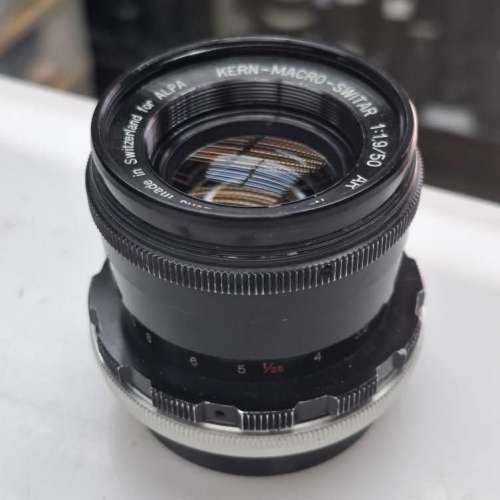 ALPA KERN-MACRO-SWITAR 50MM F1.9 AR CANON FD MOUNT