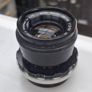 ALPA KERN-MACRO-SWITAR 50MM F1.9 AR CANON FD MOUNT
