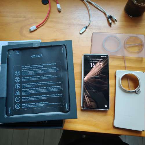 95% new 榮耀 honor magic v5 白色 512gb