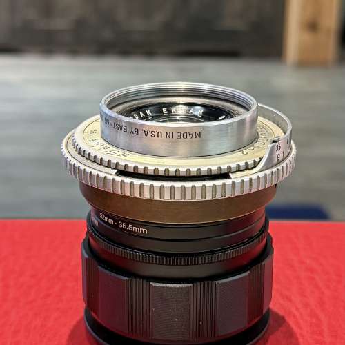 Kodak Ektar 100mm f3.5 Nikon F mount modified