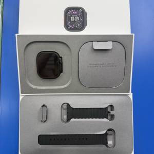 Apple Watch Ultra 3 黑香港行貨  9成9新 49mm 鈦金屬錶殼配海洋錶帶 全套有齊連單 ...