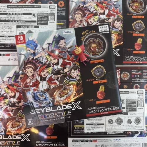 (全新現貨) NS game - Beyblade X EvoBattle👾 戰鬥陀螺 X 進化之戰*初回特典版
