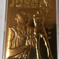 Michael Jordan BULL 23 Gold Upper Deck (有證書絕版限量版23K金卡) NBA 籃球 米高...