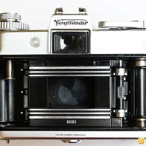 Voigtlander 復古 銀黑 菲林相機 + Color-Skopar 50mm/F2.8 50mm f/2 鏡頭 lens CAMER
