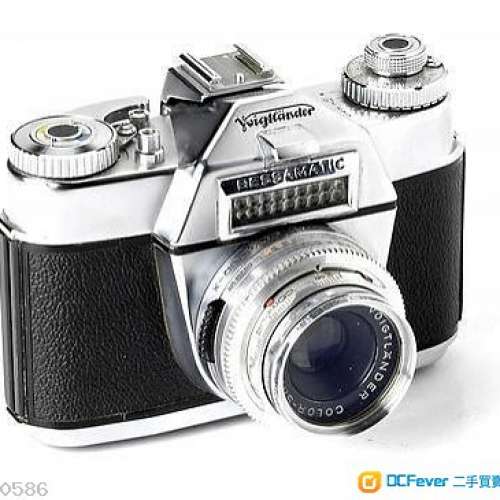 Voigtlander 復古 銀黑 菲林相機 + Color-Skopar 50mm/F2.8 50mm f/2 鏡頭 lens CAMER