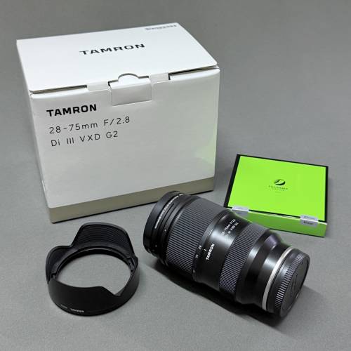 騰龍鏡頭 TAMRON Di III VXD G2 (A063) 28-75mm F/2.8 Zoom Lens for Sony E-mount