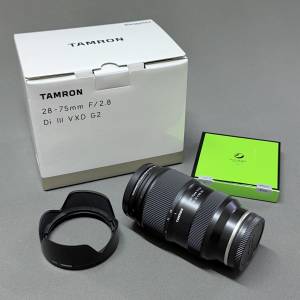 騰龍鏡頭 TAMRON Di III VXD G2 (A063) 28-75mm F/2.8 Zoom Lens for Sony E-mount