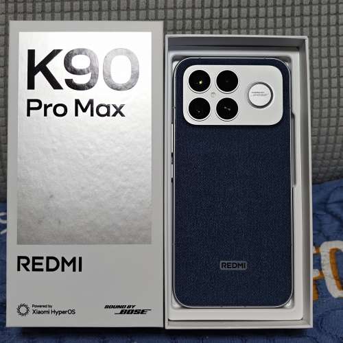 Redmi K90 Pro Max 12GB+256GB 丹寧色 國行 99%新