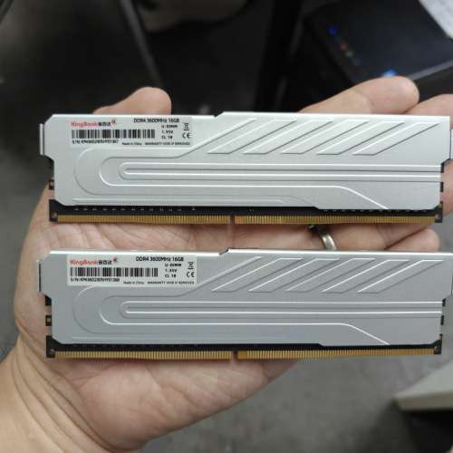Kingbank 金百達 DDR4 3600 16GB x2 共32GB CL18