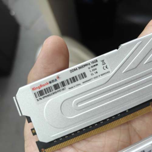 Kingbank 金百達 DDR4 3600 16GB x2 共32GB CL18