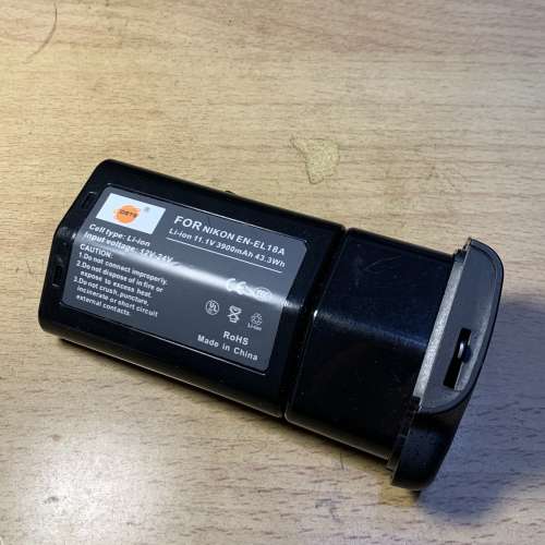 全新副廠Nikon 機用EN-EL18A電池 電量100