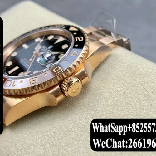 Rolex 勞力士 GMT m126715chnr-0001 沙士圈 40mm 玫瑰金
