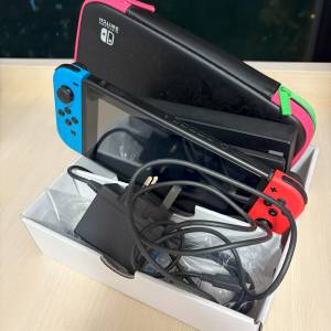 [二手] 一代Nintendo Switch連底座