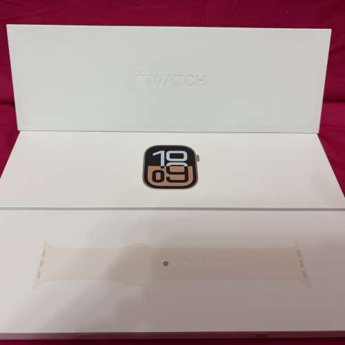 (全新香港行貨) Apple Watch Series 10 GPS 46mm 玫瑰⾦⾊