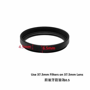 37.5mm (0.5) To 37.5mm (0.5) Step Ring 延長疊加轉接環