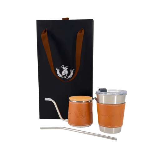 74折 馬場有禮 沖泡咖啡壺及杯套裝 Gift at Races. Brewing Kettle & Cup Set