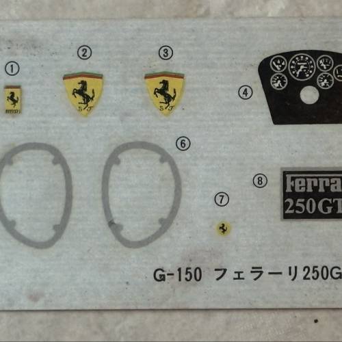 1:24 郡氏 FERRARI 250GTO