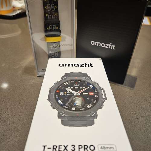 USED 華米Amazfit T-Rex 3 Pro 智  能手錶(NOT GARMIN APPLE SAMSUNG  SUUNTO)