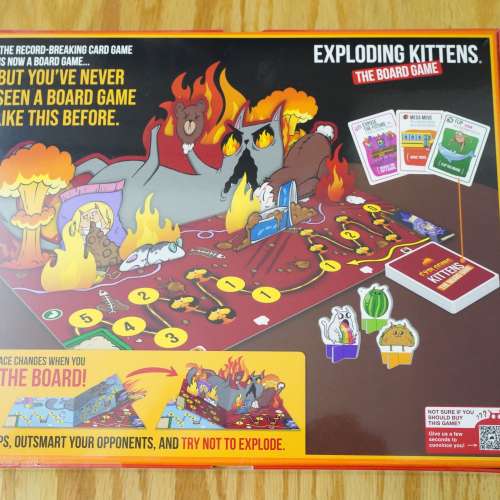 Exploding Kittens The Board Game 爆炸貓桌遊 新版