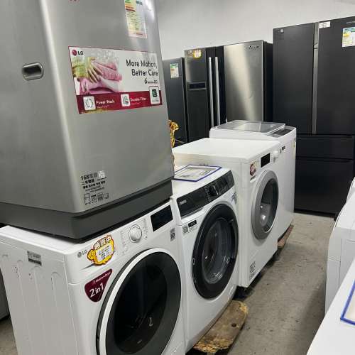 多款二手洗衣機 2年保養 免費送貨 免費安裝 免費清舊機