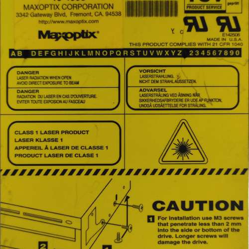 5.25吋SCSI MO及30隻新碟