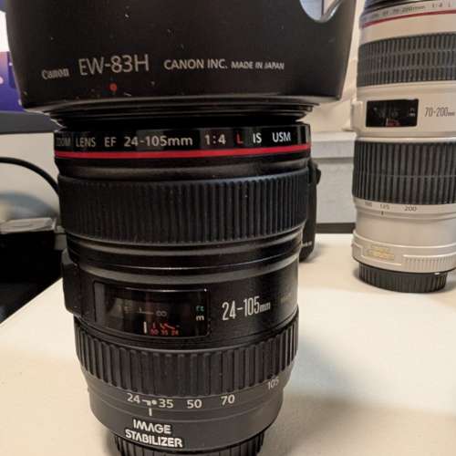 Canon 單反+4EF 紅圈鏡+閃光燈