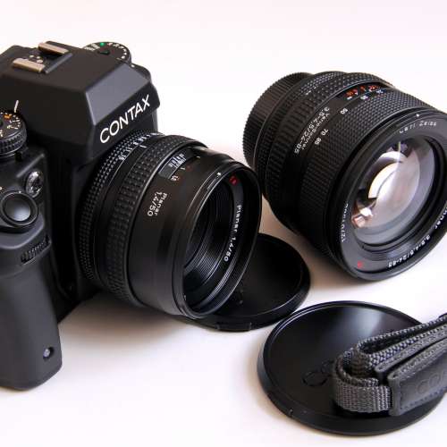 全套出讓Contax N1 Body + Contax 50mm f1.4 N  + CONTAX AF 24-85mm F3.5-4.5 N