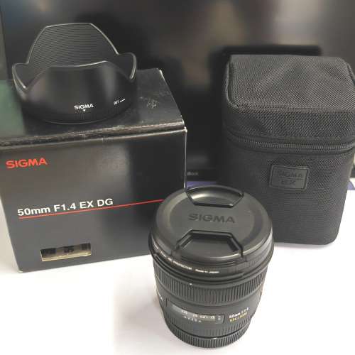 SIGMA 50MM F1. 4 EX DG (Canon EF)