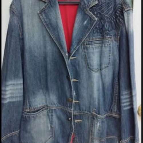 全新meoshe 牛仔褸古著外套New vintage male denim Jacket (中碼）