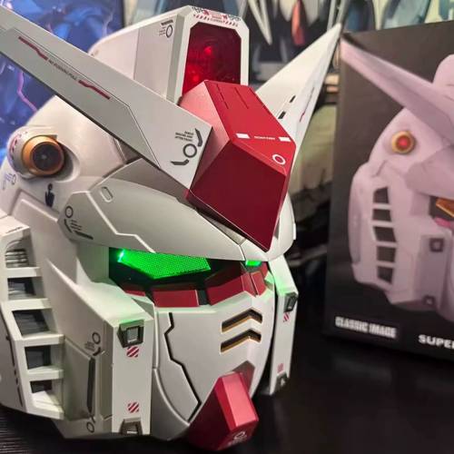 國產高達RX-78原神發光頭盔連底座