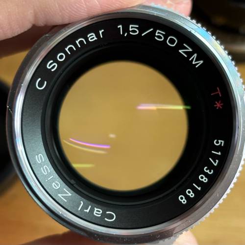 Carl zeiss ZM 50mm f1.5 Sonnar