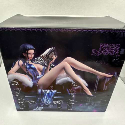 海賊王 羅賓 美少女坐姿手辦模型
