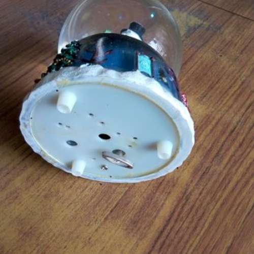 9成幾新雪人音樂盒