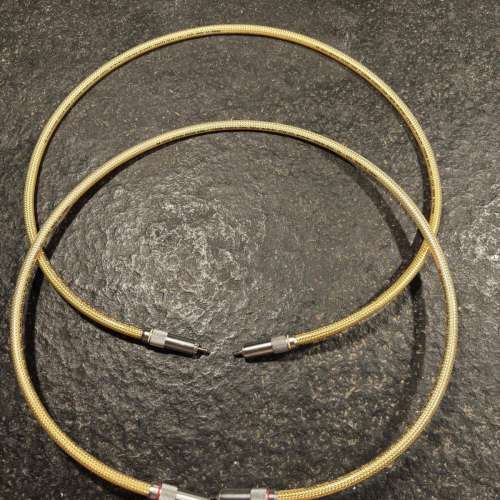 Oyaide AZ-910 5N 純銀 RCA 訊號線 (1米)