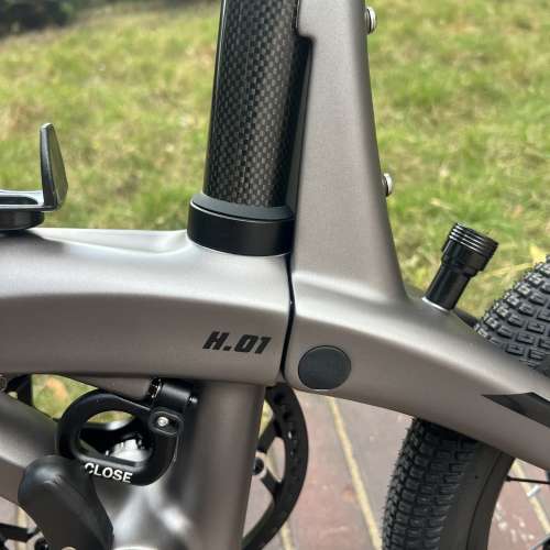 (靚價請PM) 2025 Lidrop 一叮點 pro版 5速16吋碟剎碳纖維折叠車 送水架前後蛙燈叮叮