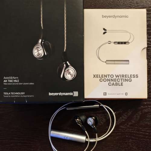 Beyerdynamic AK T8IE MKII & Xelento Wireless Connecting Cable