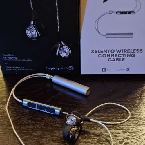 Beyerdynamic AK T8IE MKII & Xelento Wireless Connecting Cable