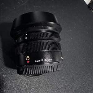 極新Panasonic Lecia DG Summilux 15mm F1.7 ASPH Lumix G M43