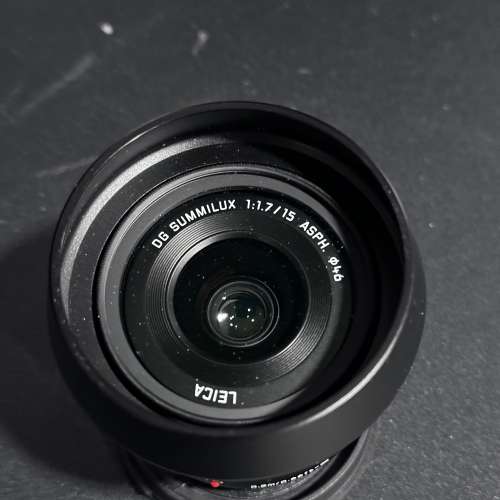 極新Panasonic Lecia DG Summilux 15mm F1.7 ASPH Lumix G M43