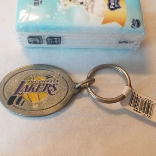 墨西哥製造 中古 正版🔑🏀NBA 湖人 Los Angeles Lakers Keychain 洛杉磯湖人 鎖匙...
