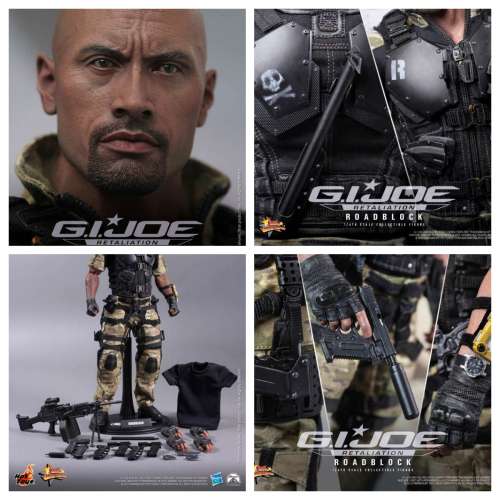 Hot Toys MMS 199 義勇群英 毒蛇反擊戰 g.i.joe : Retaliation – Roadblock 1/6th...