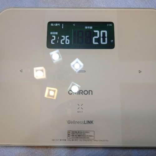 OMRON HBF-252　 歐姆龍 脂肪磅 體脂磅 體脂稱 體脂秤 karadascan Body Compositio...