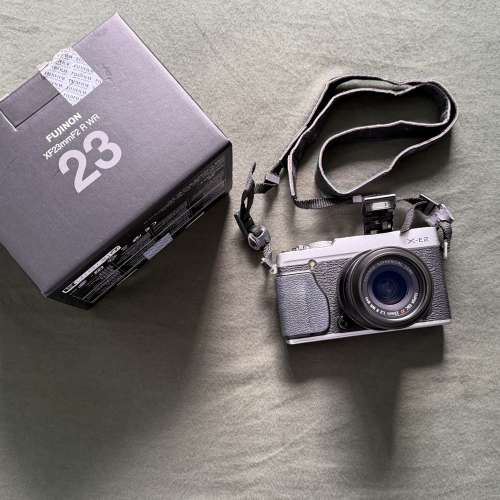 富士相機一套 fujifilm x-e2 連 fujinon 23mm f2.0