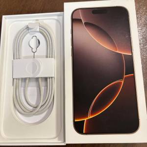 Apple iPhone 16 Pro Max 512GB 連盒 連充電線