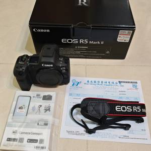 Canon EOS R5 Mark II , 行貨20-10-2024購0首 99%新 保證100％正常有盒有單有保用證...