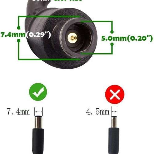 HP 18.5V 65w 原裝手提電腦火牛